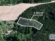 Prodej lesa, Bouzov, 689 m2