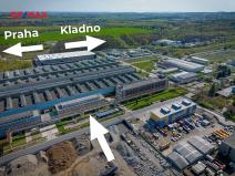 Pronájem výrobních prostor, Kladno, Buštěhradská, 683 m2