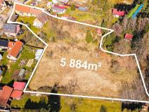 Prodej pozemku pro bydlení, Čelákovice, Ruská, 5884 m2