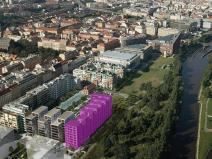 Prodej bytu 2+kk, Praha - Karlín, Za Karlínským přístavem, 54 m2