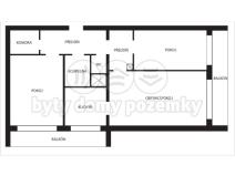 Prodej bytu 3+1, Štětí, Stračenská, 67 m2