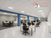 Pronájem kanceláře, Hodonín, Národní třída, 506 m2