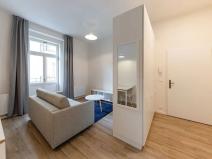 Pronájem bytu 1+kk, Praha - Bubeneč, Veletržní, 38 m2