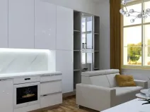 Pronájem bytu 2+kk, Praha, Legerova, 43 m2