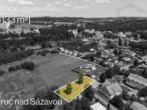 Prodej pozemku, Zruč nad Sázavou, Ke Stadionu, 1133 m2