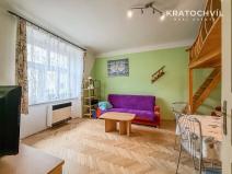 Pronájem bytu 2+kk, Praha - Žižkov, Rečkova, 48 m2