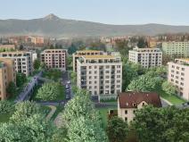 Pronájem bytu 1+kk, Liberec, Švermova, 40 m2