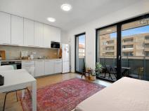 Pronájem bytu 1+kk, Brno, Bratislavská, 28 m2