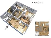 Prodej rodinného domu, Staňkovice, Myslivecká, 111 m2