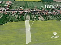 Prodej pole, Kněždub, 1831 m2