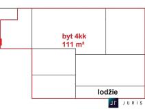 Prodej bytu 4+kk, Jílové u Prahy, 111 m2