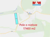 Prodej pole, Velečín, 17403 m2