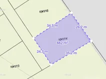 Prodej pozemku pro bydlení, Mokrouše, 882 m2