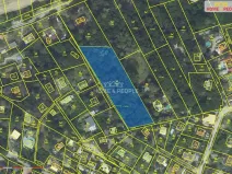 Prodej zahrady, Praha - Lipence, 2442 m2