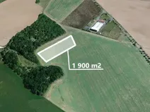 Prodej podílu pole, Sibřina, 545 m2