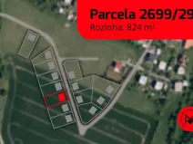 Prodej pozemku pro bydlení, Želechovice nad Dřevnicí, Pod Stráží, 824 m2