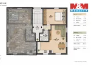 Prodej bytu 2+kk, Opočno, Nádražní, 47 m2