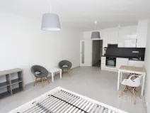 Pronájem bytu 1+kk, Praha - Karlín, Sokolovská, 34 m2
