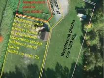 Pronájem komerčního pozemku, Přelouč, Jaselská, 1220 m2