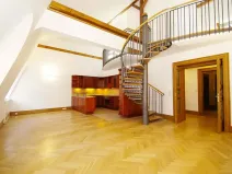 Pronájem atypického bytu, Praha - Josefov, Žatecká, 195 m2