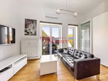Pronájem bytu 2+kk, Praha - Libeň, Ve vrchu, 50 m2