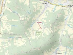 Dražba lesa, Hovězí, 605 m2