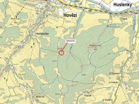 Dražba lesa, Hovězí, 1217 m2