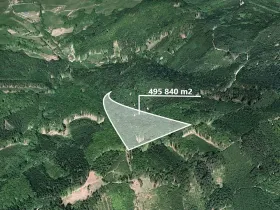 Prodej podílu lesa, Vizovice, 3443 m2