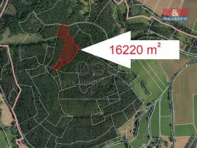 Prodej lesa, Petrovice - Mezihoří, 16220 m2