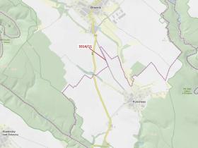 Dražba pozemku, Březník, 488 m2