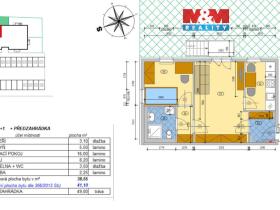 Prodej bytu 2+1, Dačice - Dačice V, U Stadionu, 41 m2