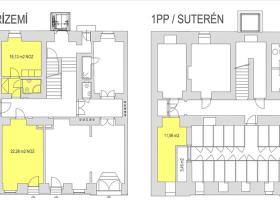 Pronájem obchodního prostoru, Praha - Vinohrady, Sázavská, 52 m2