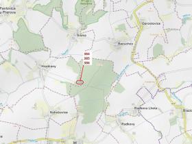 Dražba lesa, Hradčany-Kobeřice, 3483 m2