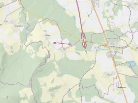 Dražba lesa, Netřebice, 3608 m2