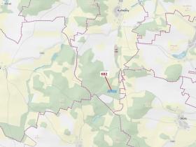 Dražba lesa, Kuřimany, 11584 m2