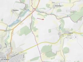 Dražba pozemku, Olešná, 414 m2