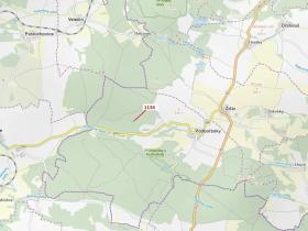 Dražba lesa, Jesenice, 1636 m2