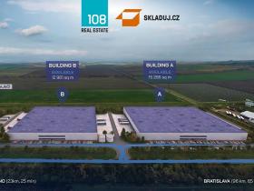 Pronájem skladu, Zaječí, 5000 m2