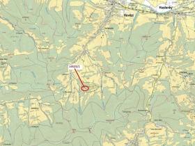 Dražba lesa, Hovězí, 1547 m2