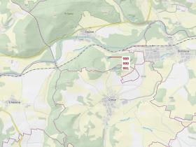 Dražba lesa, Rabí, 4276 m2