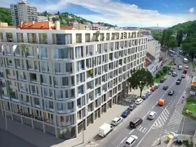 Pronájem bytu 1+kk, Praha - Košíře, Hlaváčkova, 25 m2