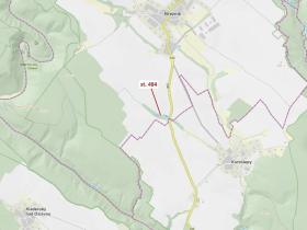 Dražba pozemku, Březník, 47 m2