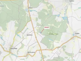 Dražba lesa, Opatov, 7085 m2