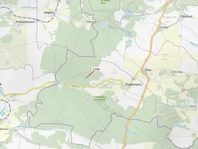 Dražba lesa, Jesenice, 1636 m2