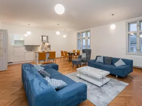 Pronájem bytu 3+kk, Praha - Vinohrady, Balbínova, 126 m2