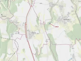 Dražba lesa, Jenišovice, 2305 m2