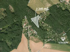 Prodej zahrady, Vráž, 3340 m2