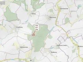 Dražba lesa, Hradčany-Kobeřice, 1703 m2