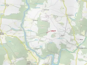 Dražba lesa, Hosty, 1729 m2