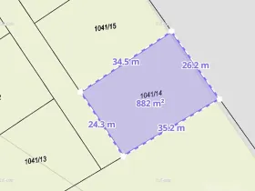 Prodej pozemku pro bydlení, Mokrouše, 882 m2